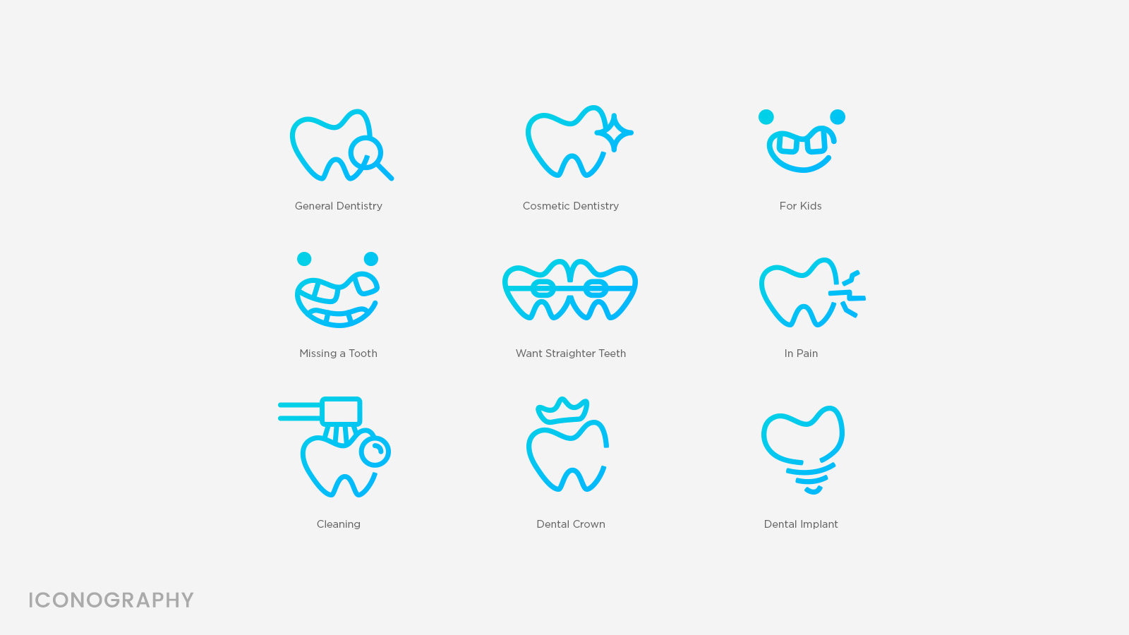 Metro Dental Iconography