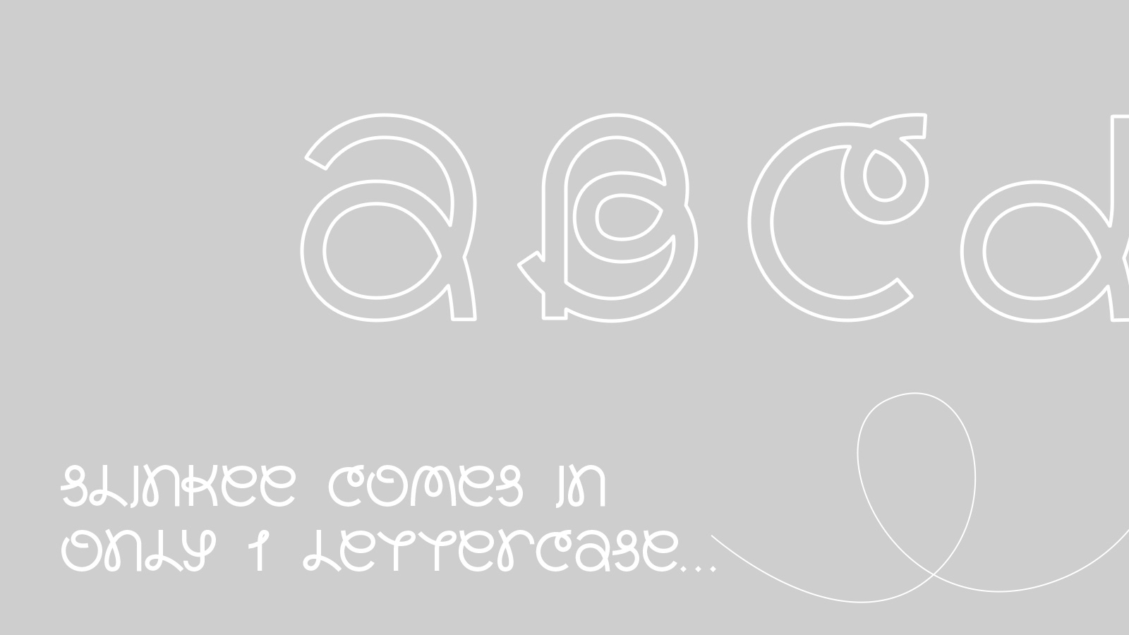 Slinkee Typeface